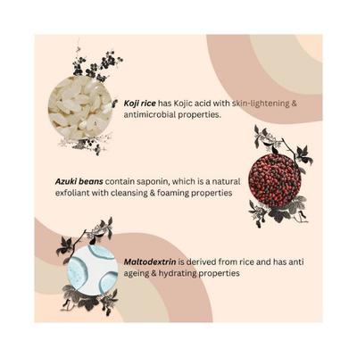 Clayco Azuki Beans + Koji Rice Foaming Face Powder 15 gm - Talcum Powders