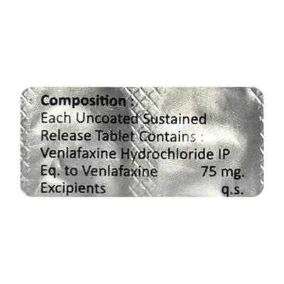 VELAX SR 75mg Tablet 10's - Depression-Ant