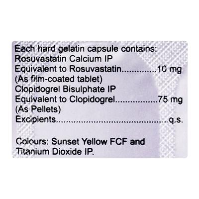 Jupiros CV 10mg Capsule 10'S - Blood Clot-Ant