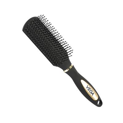Vega Flat Hair Brush (India's No.1 Hair Brush Brand) for Men & Women (R9-FB) 106 gm - Hair Brushes