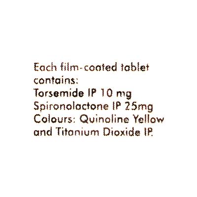 Torsinex Plus Tablet 10'S - Hypertension-Diu