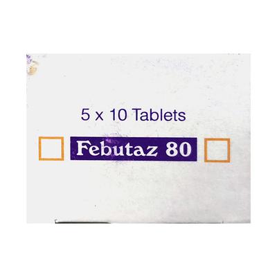 Febutaz 80mg Tablet 10'S - Gout