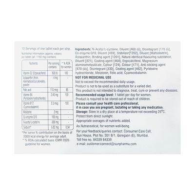 FERTISURE FEM Tablet 10's - Supplements-Vam