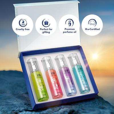 And Body Mist Gift Set for Women Fruity and Floral Long Lasting Fragrance 50 ml Each 4's - Women Perfumes (Edt/Edp)