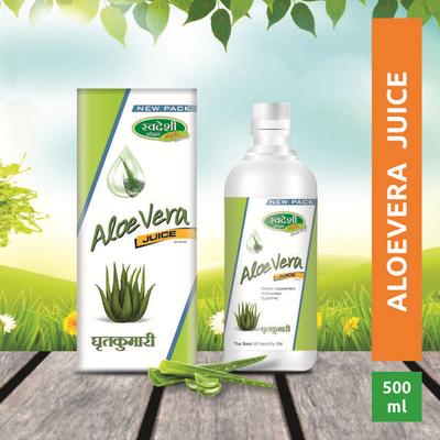 Swadeshi Aloevera Juice 500 ml - Health Products