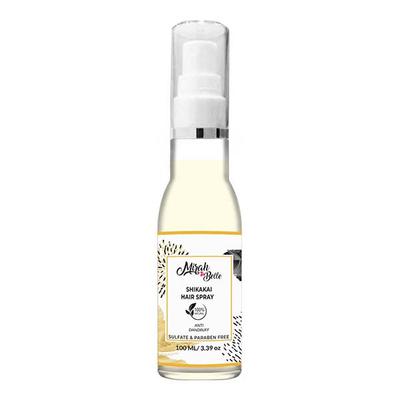 Mirah Belle - Anti Dandruff Hair Spray - Vetiver Root and Shikakai - Paraben Free 100 ml - Hair Sprays & Mists