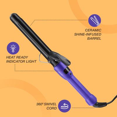 Ikonic mecurl-me-up -28 purple 1's - Rollers & Curlers