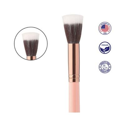 Luxie 524 Small Duo Fibre Brush - Rose Gold 1's - Face Brush