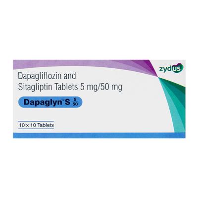 DAPAGLYN S 5/50 Tablet 10's - Diabetes-Ant