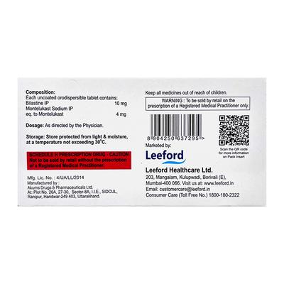 BILAFORD M KID Orodispersible Tablet 10's - Allergies-Ant