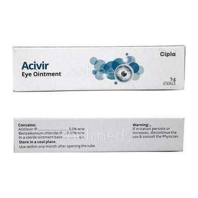 Acivir Eye Ointment 5gm - Eye Infections-Eaa