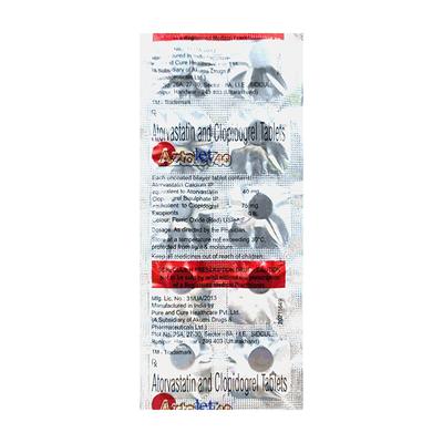 AZTOLET 40 Tablet 10's - High Cholesterol-Dys