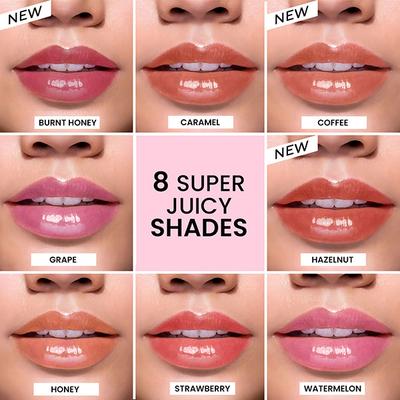 Blur India, It's Giving Honey Lip Oil, Juicy Lip Oil, Caramel (Warm Brown) 5 ml - Lip Glosses