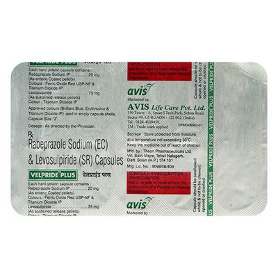 VELPRIDE PLUS Capsule 10's - Ulcerative Colitis/Bowel Inflammatory Disease-Ant