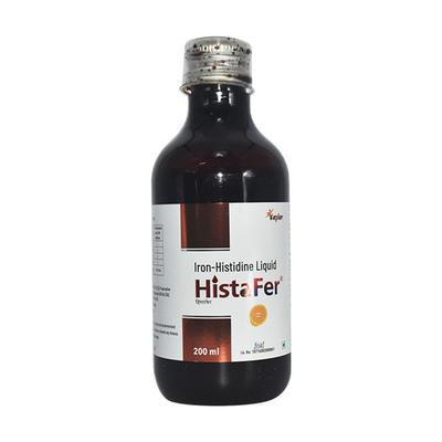 HISTAFER DELICIOUS ORANGE FLAVOUR Liquid 200ml - Iron Supplement/Anaemia-Vma