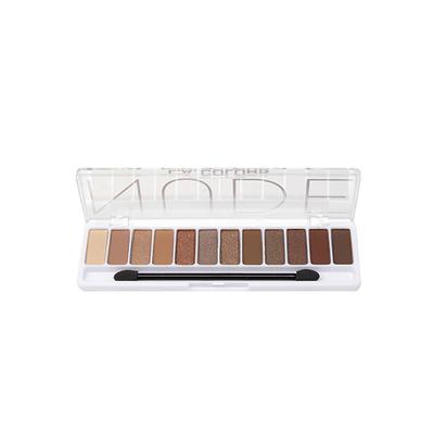 L.A. Colors 12 color Irresistible Eyeshadow Palette - Nude 8.5 gm - Face Palettes