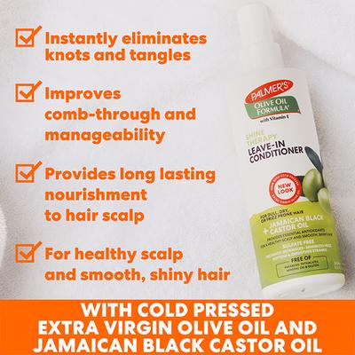 Palmer's Olive Oil formula with Vitamin E - Olive Oil Leave-In Conditioner, Shine Therapy 250ml - Conditioners
