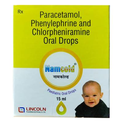 NAM Cold Paediatric Oral Drops 15ml - Cough And Cold-Cou