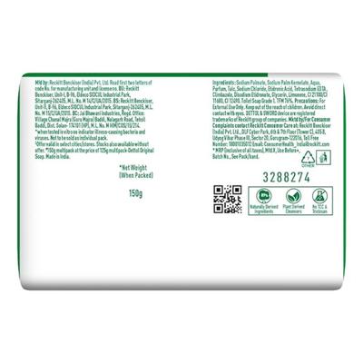 Dettol Soap - Original (Pack of 5 x 150 g) - Soaps