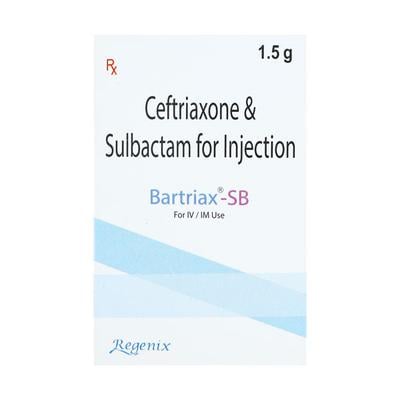 BARTRIAX SB 1000 Injection 1's - Bacterial Infections-Cep