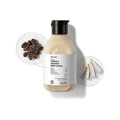 Brillare Coffee & Coconut Body Lotion For Energized & Moisturised Skin 200 ml - Lotions & Creams