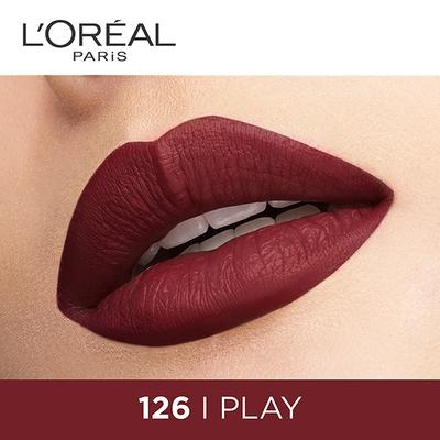 L'Oreal Paris Rouge Signature Matte Liquid Lipstick,126 I Play 7 Gm - Lipsticks
