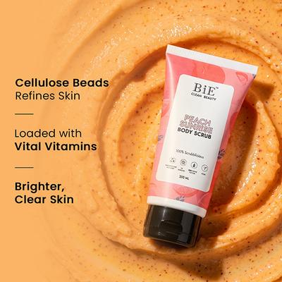 BiE Peach Sunrise Body Scrub 200 ml - Scrubs & Exfoliants