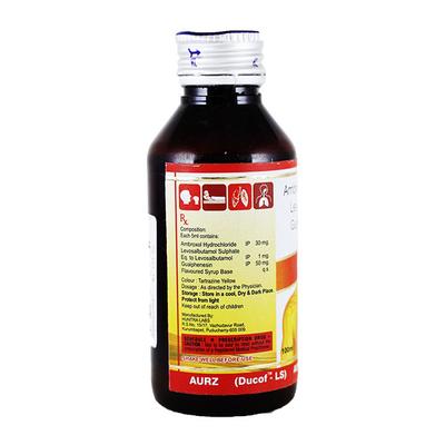 Ducof LS Syrup 100ml - Cough And Cold-Cou