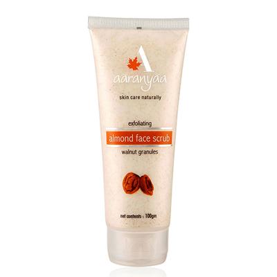 Aaranyaa Exfoliating Almond Face Scrub 100 gm - Scrubs & Exfoliants