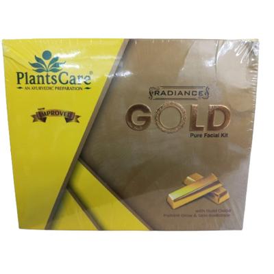 Plantscare Radiance Gold Pure Facial Kit 220 g - Facial Kits