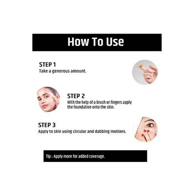 Insight Cosmetics Stay Matte Liquid Foundation -Golden Amber 30 ml - Foundation