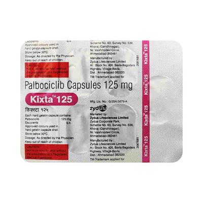 KIXTA 125 Capsule 7's - Cancer Oncology-Tar