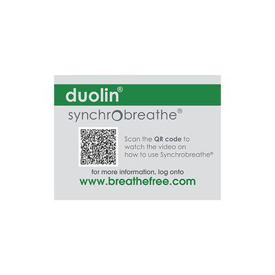 DUOLIN SYNCHROBREATHE WITH DOSE COUNTER Inhaler 180md - Asthma/COPD-Ast