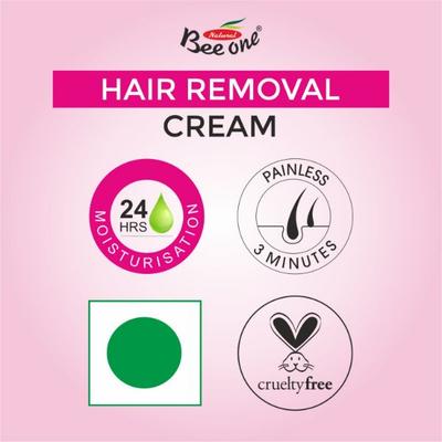 Bee One Rose Hair Removal Cream 60 ml - Shaving & Hair Removal
