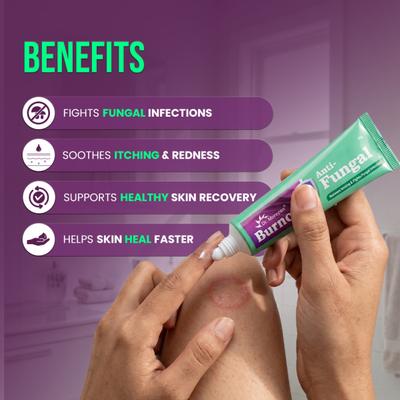 Dr.Morepen Burnol Antifungal Cream 15 g - Skin Infections - T