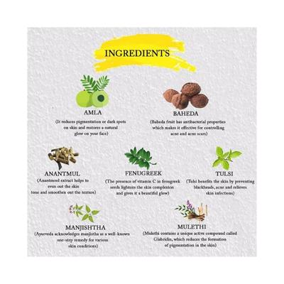 Roots & Herbs Anjeer Flawless Skin Kit 260 gm - Masks & Peels