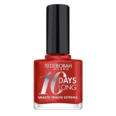 Deborah Milano 10 Days Long - 854 Pearly Red Nail Polish 11 ml - Nail Polish