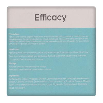 Earth Rhythm Superfood Face Masque With Blue Spirulina 100 gm - Masks & Peels