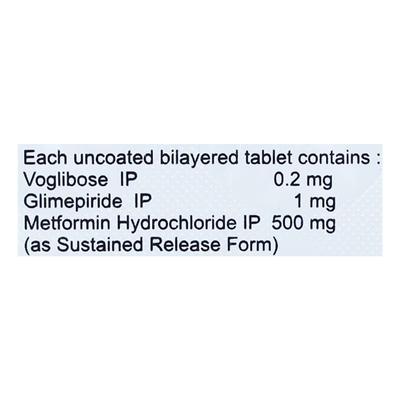 Voglimac Gm1 Tablet 10'S - Diabetes-Ant