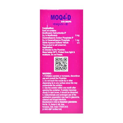 MOQ4 D Eye Drops 5ml - Eye Infections-Eaa