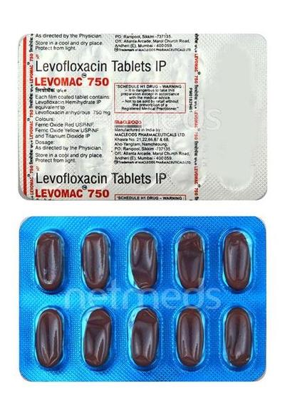 Levomac 750mg Tablet 10'S - Bacterial Infections-Qui
