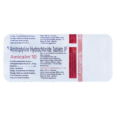 AMICALM 10 Tablet 10's - Depression-Ant
