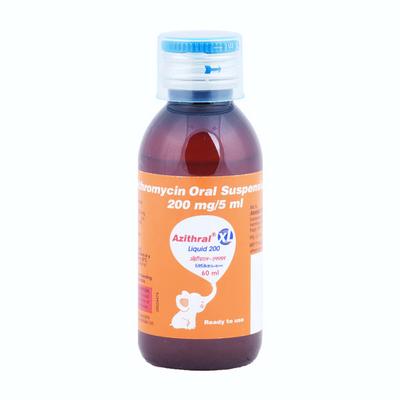 Azithral XL 200mg Liquid 60ml - Bacterial Infections-Mac