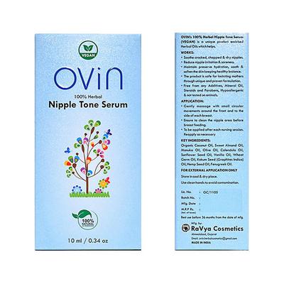 Ovin 100% Herbal Nipple Tone Serum 10 ml - Face Serum