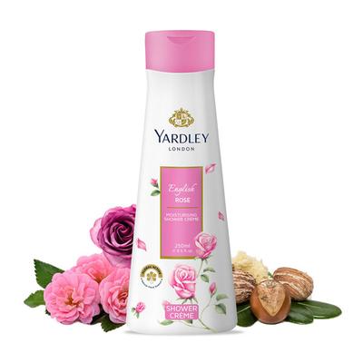 Yardley London English Rose Moisturising Shower Creme (Body Wash) 250 ml - Shower Gels & Body Wash