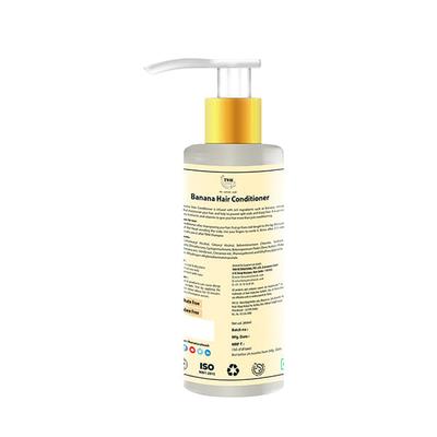The Natural Wash Banana Hair Conditioner For Damaged & Frizzy Hair 200 Ml - Conditioners
