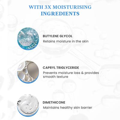 O3+ ideal hydration moisturisation with Hyaluronic acid for barrier repair 75 g - Face Moisturizers