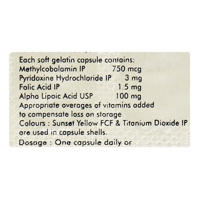 Meconerv Plus Capsule 10'S - Supplements-Vam