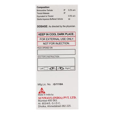 Cibrim T Eye Drops 5ml - Glaucoma-Ant