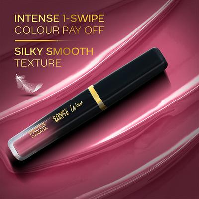 Faces Canada Comfy Matte Wow Liquid Lipstick - Pink PetaL 09 3.8 ml - Liquid Lipsticks